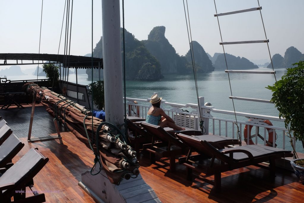 Cruising in Ha Long Bay, Vietnam